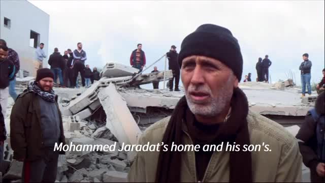 Clashes erupt after Israel destroys homes of Palestinians