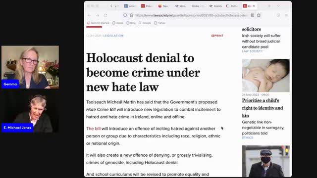 Gemma O'Doherty & E Michael Jones: Saving The Christian West by Uncovering The Holocaust
