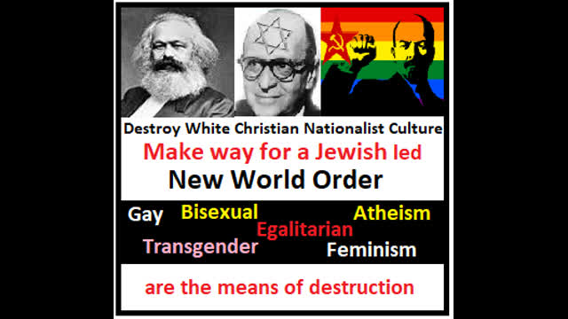 The jew has perverted our world