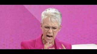 Jewish Man-thing Jamie Lee Curtis kvetching over Kanye-waffen tweets