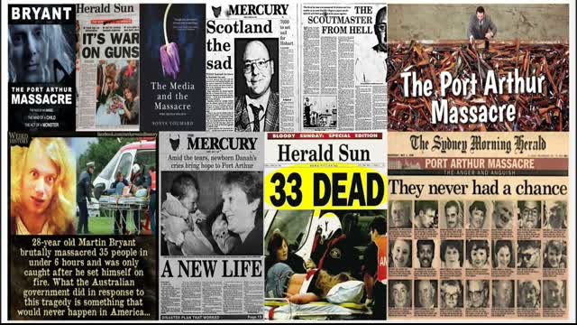 Programmed To Kill -  Jewish Satanic CoverUp - Part 15 - (Port Arthur Massacre Martin Bryant)