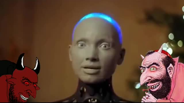 A nice little message from the friendly A.I robot