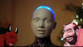 A nice little message from the friendly A.I robot