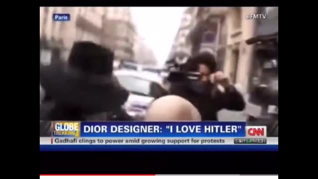 [Faggot-Waffen] Gay Fashion Designer Loves Hitler And Hates Jews