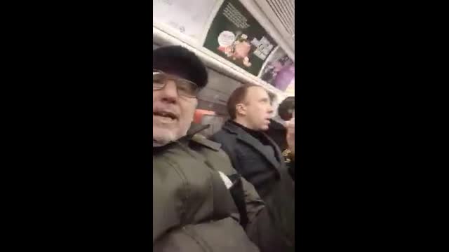 MIDAZOLAM MATT CONFRONTED ON THE LONDON UNDERGROUND