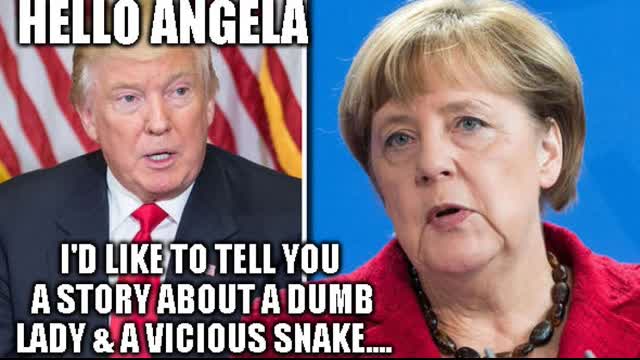Angela Merkel's Snake Dance