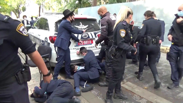 Some kind of Jew protest