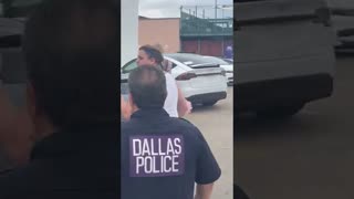 Asking the drag queen how she feels for exploiting little children