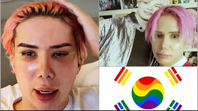 ANOTHER POS FOR THE JEW RAN MEDIA: British Man Has 18 Plastic Surgeries To Look Like A Non-Binary Korean Pop Star