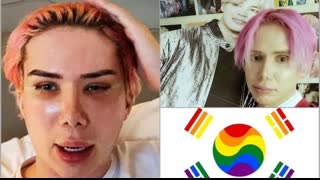 ANOTHER POS FOR THE JEW RAN MEDIA: British Man Has 18 Plastic Surgeries To Look Like A Non-Binary Korean Pop Star