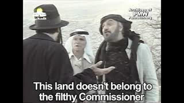 Palestinian TV villainous Jew