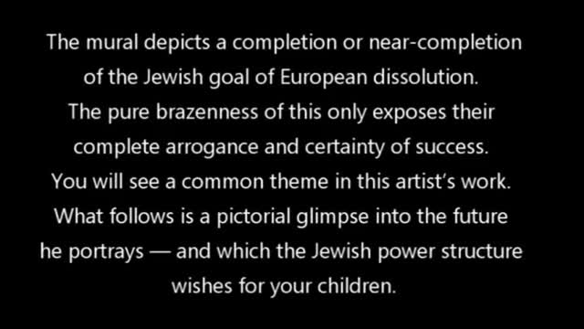 New French Mural Announces the Fulfillment of an age-old Jew design