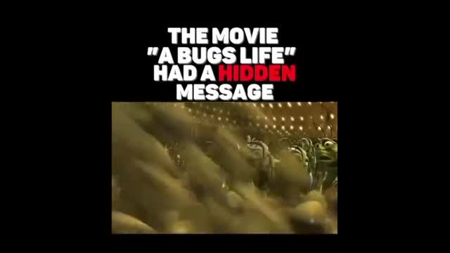The Movie A BUGS LIFE Had A Hidden Message