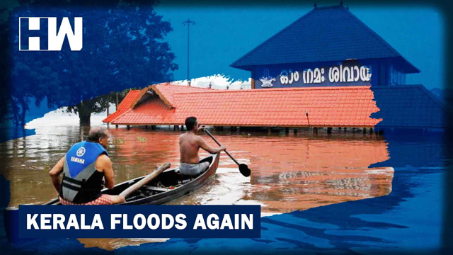 Kerala Floods: Shiva Temple In Aluva Goes Under Water, Landslide In Idukki As Heavy Rains Lash