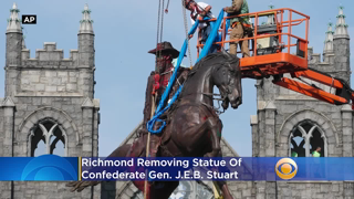 Richmond, Virginia Removing Statue Of Confederate Gen. J.E.B. Stuart