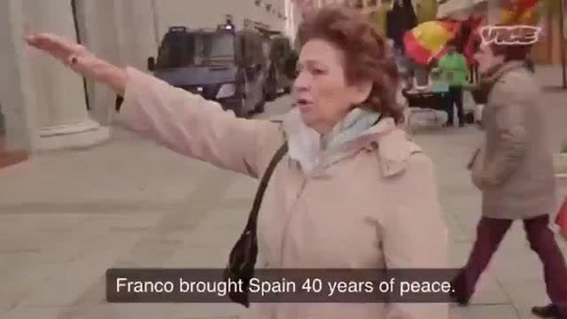 Based Spanish Woman Speaks About Hitler and Franco