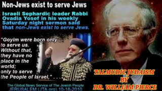 Dr. William Luther Pierce - Talmudic Judaism