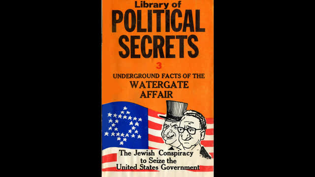 Watergate: The Jewish Conspiracy To Seize The US Government By Esteban Aguila