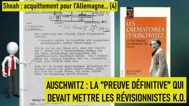 Â«Â HolocausteÂ : acquittement pour l'AllemagneÂ Â»Â : Le camp d'Auschwitz (2)
