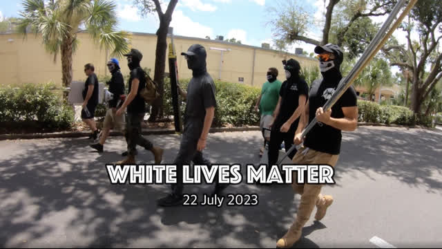 WHITE LIVES MATTER RALLY