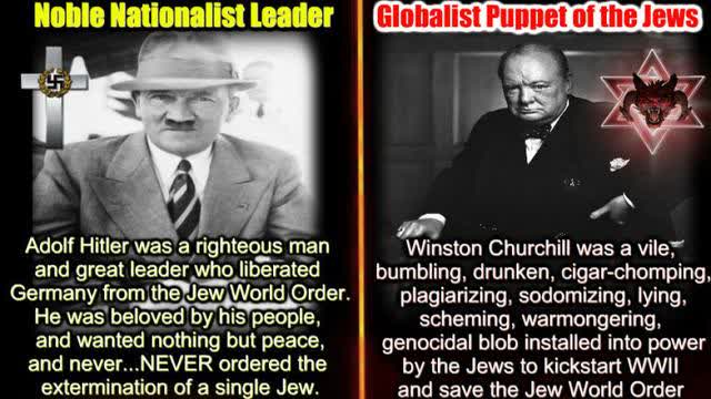 Winston Churchill Drunken Homicidal Maniac -- Johnny-Gat 2018