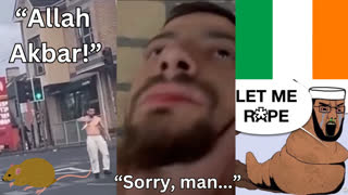 Irish Men Put THE FEAR Into Knife-Wielding Jihadist In Dublin. "Allah Akb-*ack*..."