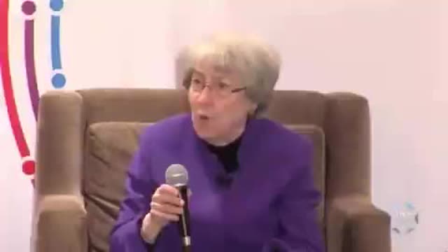 Boomer Zionist Shill Jewess Admits Jews Have No Defense - LISTEN CLOSELY