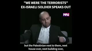 Former IDF Soldier Comes Clean Part 1