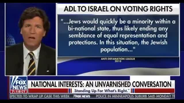 Tucker Calls Out The ADL