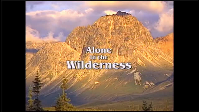 Dick Proenneke Alone In The Wilderness - Builds a Log Cabin In Alaska, Spring of 1968 (Oct. 8th 2004) 1-5
