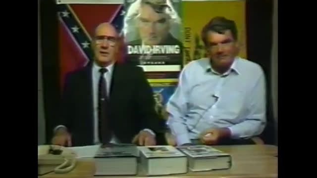 Race and Reason David Irving, Herbert Poinsett Holocaust Call In Show (Oct. 29th 1993)