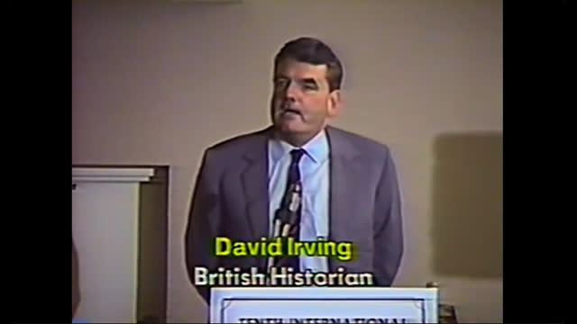 10th IHR David Irving Battleship Auschwitz, Field Marshall Erwin Rommel in D.C. (Oct. 13th-15th 1990)