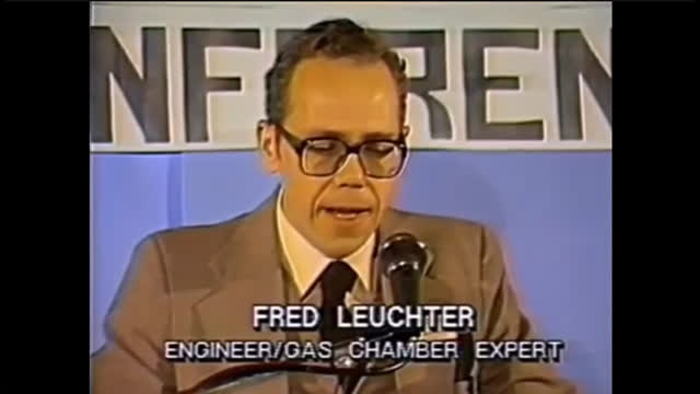 9th IHR   Fred Leuchter   The Trip that Lead to the Leuchter Report   California (Feb. 18th   20th 1989)