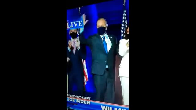 Doug harris using kamala as a humanshield hollywood version