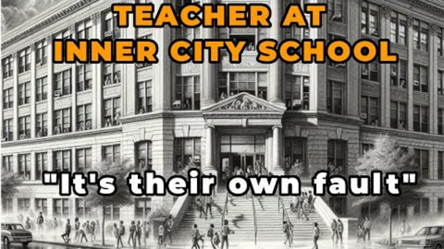 Teacher at black inner city school got fed up