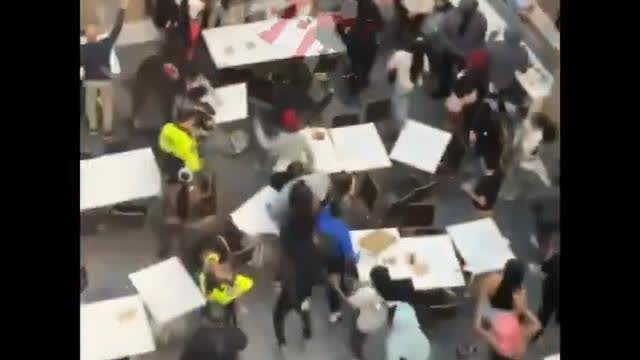 expect this wherever niggers gather in large number, NIGGERS RUIN EVERWHERE!