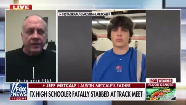 Austin Metcalf’s father defends his son’s NIGGER murderer saying he “made a bad mistake” by stabbing his son in chest with a "KNIFE"