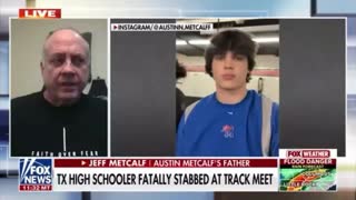 Austin Metcalf’s father defends his son’s NIGGER murderer saying he “made a bad mistake” by stabbing his son in chest with a "KNIFE"