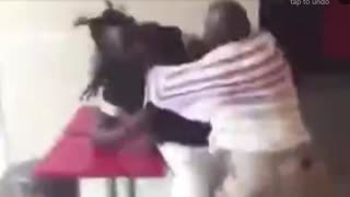 another fine dining experience featuring niggers and a machete