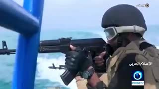 Ten Yemeni naval forces killed by JUSA attack helicopters in attempt to block "Israeli-linked" ship in Red Sea