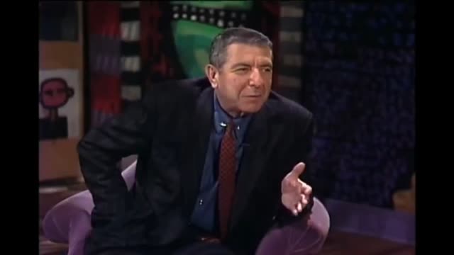 WHAT WAS THE FILTHY JEW LEONARD COHEN TRYING TO TELL US?  (Repost)