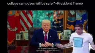 While Trump praise the Jews, the goyims respond in the comments