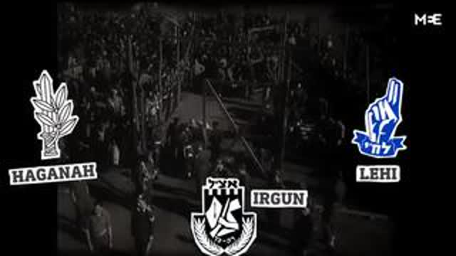 ⚠️✡️⚠️ Three Terrorist Groups formed the I.D.F. | DEATH TO ZOG