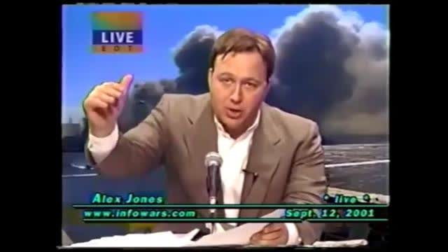 Alex Jones Sept 12th 2001 Infowars Broadcast