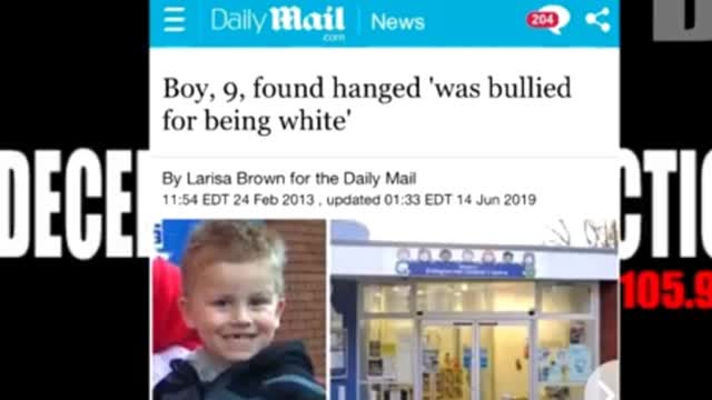 14 YEAR-OLD WHITE TEEN STABBED TO DEATH BY TWO BLACK TEENS-DECEITDELUSIONDETECTION