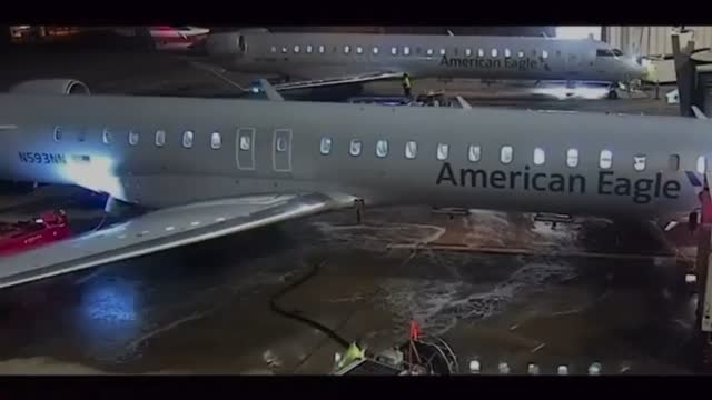 American eagle airlines READY for boarding...