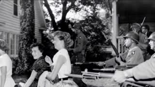 When whites were held at gunpoint to go to school with NIGGERS! " brown vs board of education"( repost )not enough views