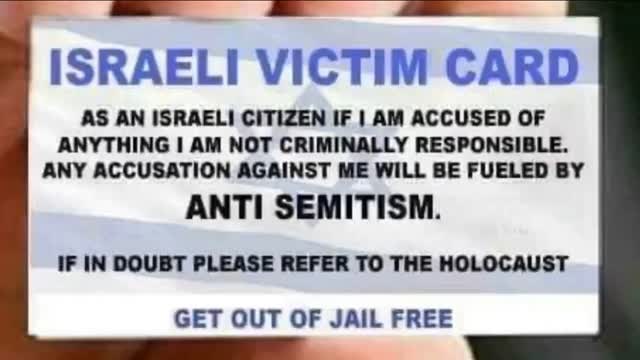 THE JEW CRIES OUT AS HE STRIKES YOU: ALWAYS THE VICTIM, ALWAYS THE BLAMELESS, ALWAYS THE MARTYR