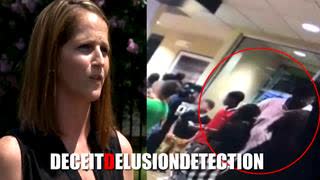 A white mother was brutally beaten inside a McDonald's by a group of black teens