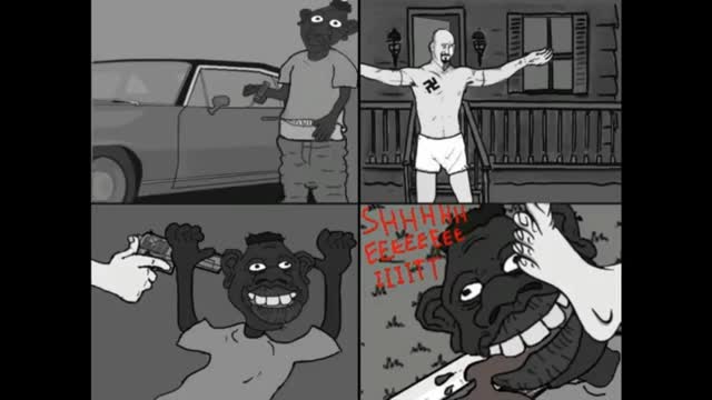 Letting niggers around your family..